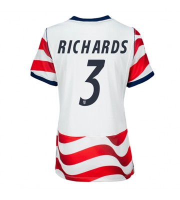 Förenta stater Chris Richards #3 Hemmatröja Dam VM 2026 Kortärmad